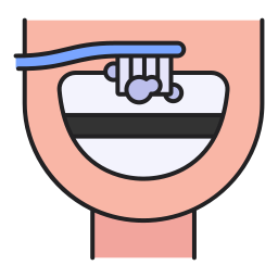 Brushing teeth icon