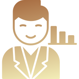 Business analyst icon