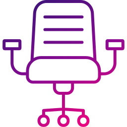 Office chair icon