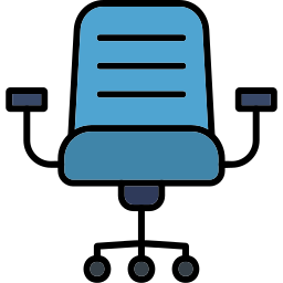 Office chair icon