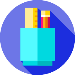 Pencil box icon