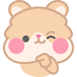 Wink sticker