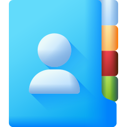 3d contact icon