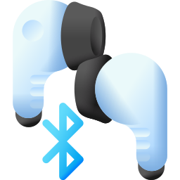 3d earbuds icon
