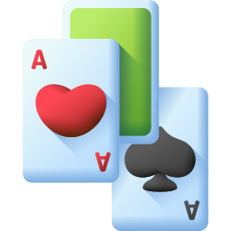 3d card game icon