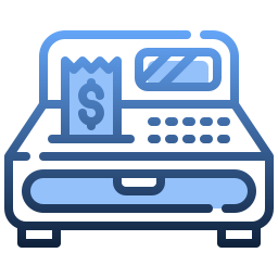 Cash register icon