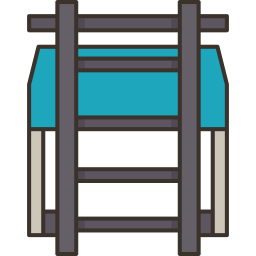 barril de escalera icono