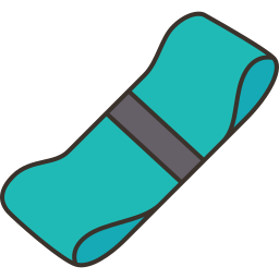 Resistance band icon