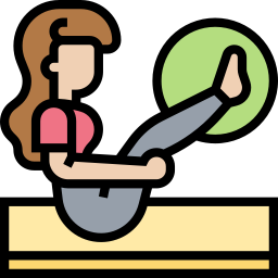 Exercise ball icon