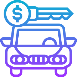 Car rental icon