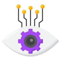cybernetyczne oko ikona
