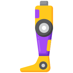 Robotic leg icon