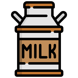 tank à lait Icône