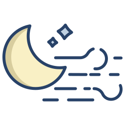 Night wind icon