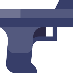 Gun violence icon