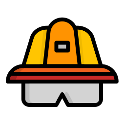 hełm strażaka ikona