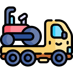 Semi truck icon
