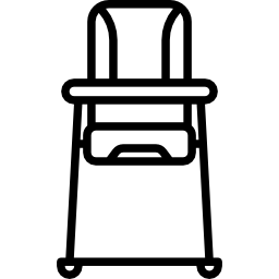 asiento para niños icono