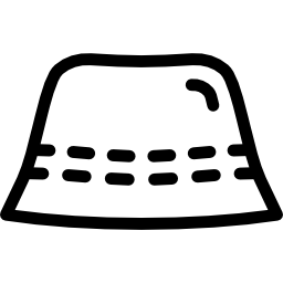 sombrero de panamá icono