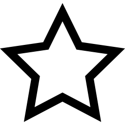 estrella icono