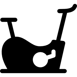 bicicleta estacionária Ícone