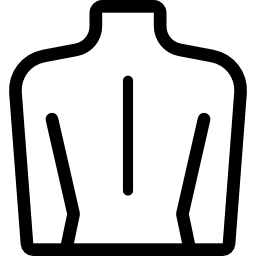 menselijke rug icoon