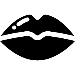 labios femeninos icono