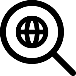 Find in the world icon