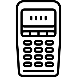 mobiele pinautomaat icoon