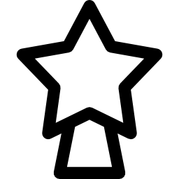 estrella de navidad icono