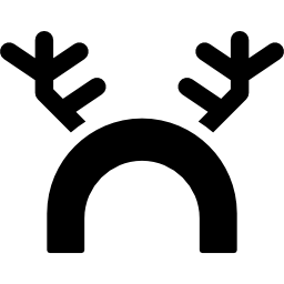 opaska na głowę jelenia ikona