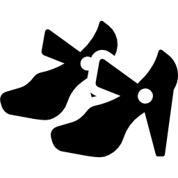 scarpe tacco alto icona