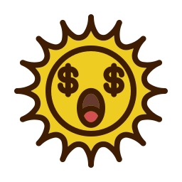 Sun icon