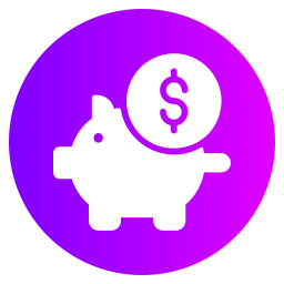 Piggy bank icon