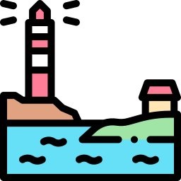 bahía icono