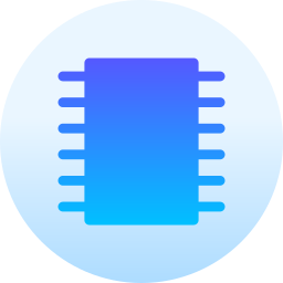 Integrated circuit icon