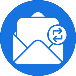 intercambiar correos icono