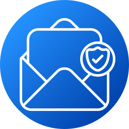 poufny e-mail ikona