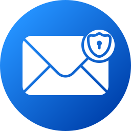 e-mail confidentiel Icône