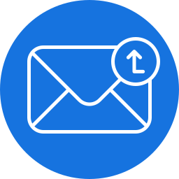 verzend mail icoon