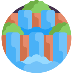 wodospad iguazu ikona