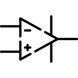 Operational amplifier icon