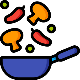 Frying pan icon