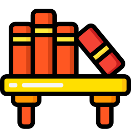 Book shelf icon