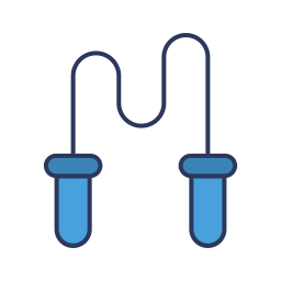 Прыжки со скакалкой иконка