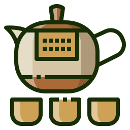 Tea set icon