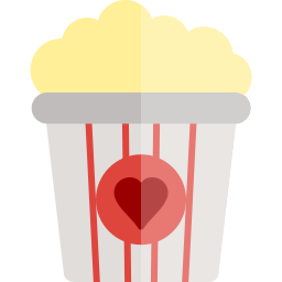 Popcorn box icon