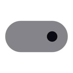bouton à bascule Icône