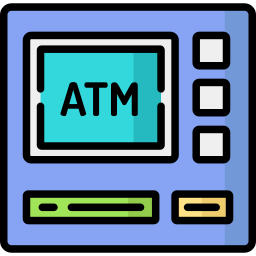 Atm machine icon