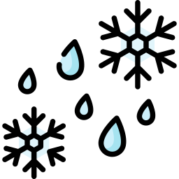 pluie verglaçante Icône